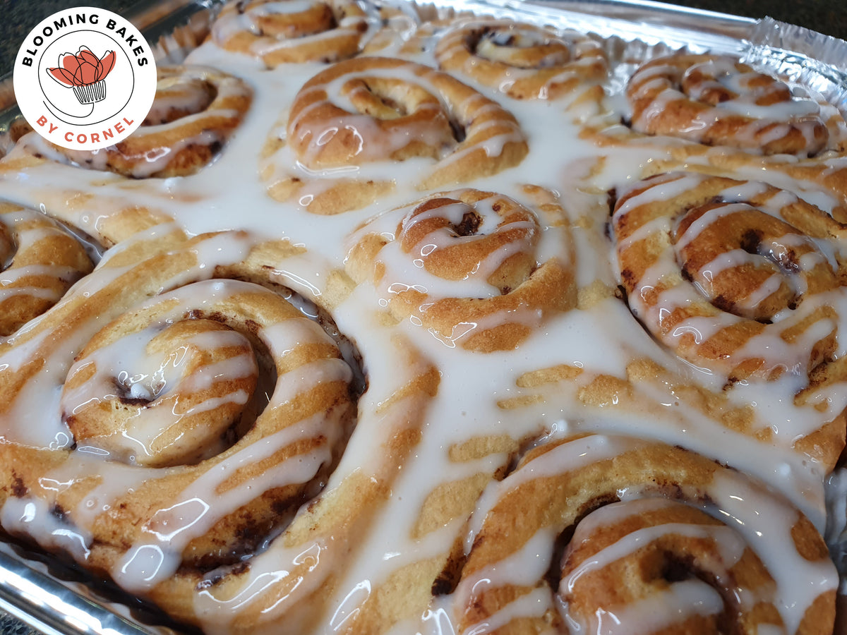 Cinnamon Rolls – Blooming Bakes by Cornel