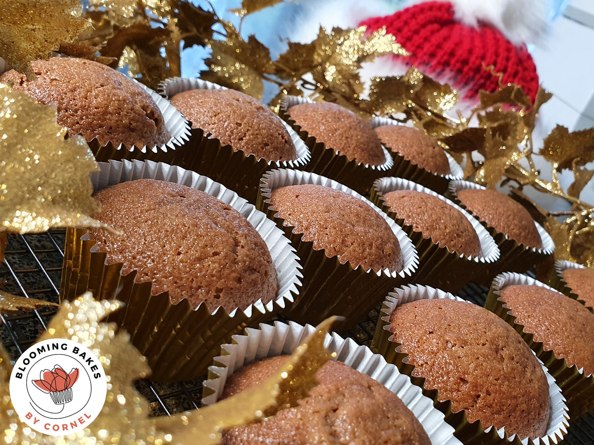 Christmas Spiced Cupcakes – Blooming Bakes by Cornel