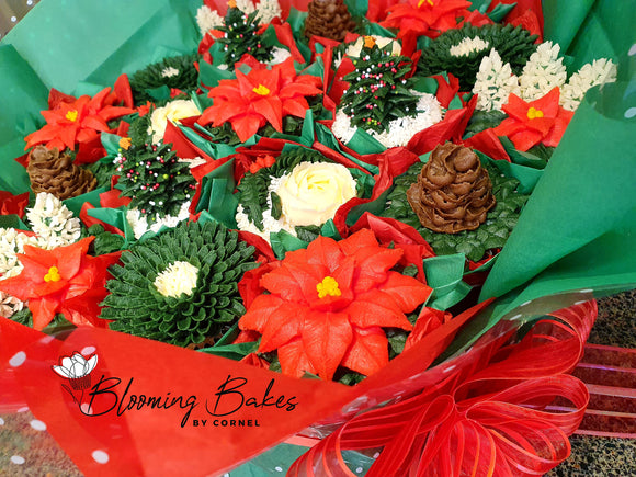 Christmas Cupcake Bouquets