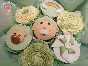 Baby Shower Cupcake Bouquet