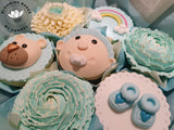 Baby Shower Cupcake Bouquet