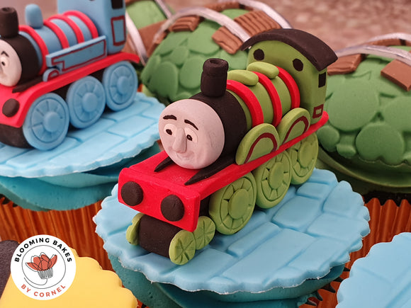 Thomas and friends cupcakes