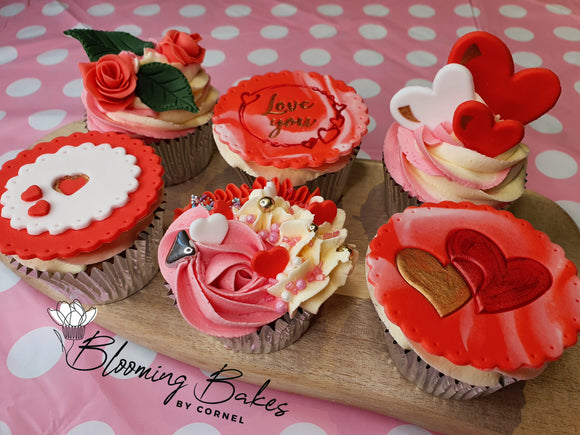 Valentines Cupcake Boxes