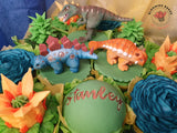 Dinosaur Themed Cupcake Bouquet